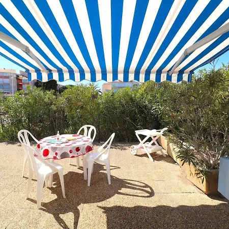 T2 Climatisé, Grande Terrasse, Piscine, Proche Plage, Idéal Famille - Fr-1-307-232 Appartement *