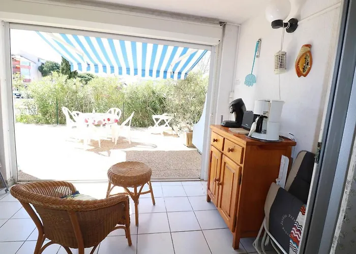 T2 Climatisé, Grande Terrasse, Piscine, Proche Plage, Idéal Famille - Fr-1-307-232 * Le Grau-du-Roi