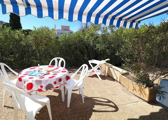 T2 Climatisé, Grande Terrasse, Piscine, Proche Plage, Idéal Famille - Fr-1-307-232 * Le Grau-du-Roi